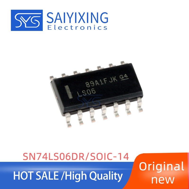 5 Chiếc Chính Hãng Mới 74LS06 SN74LS06DR LS06 SOIC-14 Đệm Ngược IC Driver Chip