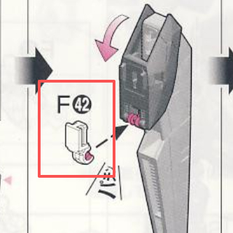 Phụ tùng thay thế kim loại CA RG 1 / 144 ZETA F42