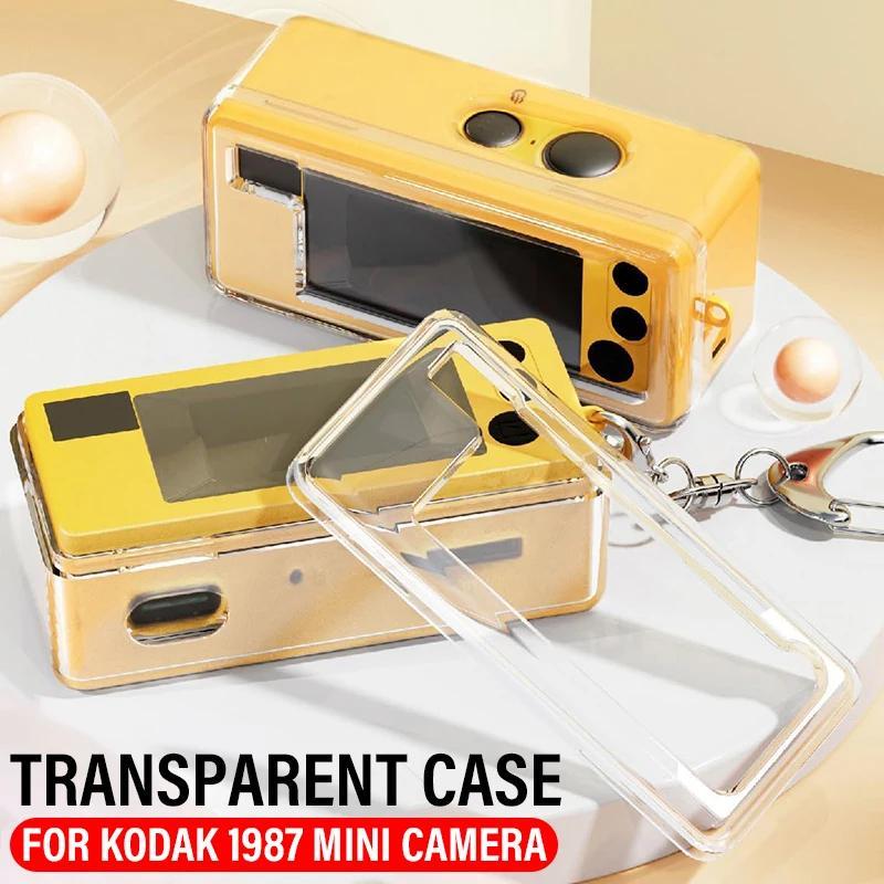 Cho KODAK 1987 Vỏ Bảo Vệ Camera Trong Suốt Bảo Vệ Vỏ Cho KODAK 1987 Mini Camera PC Cứng Chống Rơi Tr