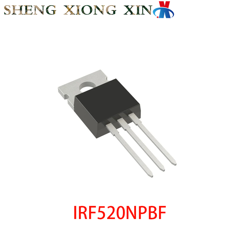 5 Cái / lốc IRF520NPBF N-Channel 100V 9.7A IRF520N MOSFET