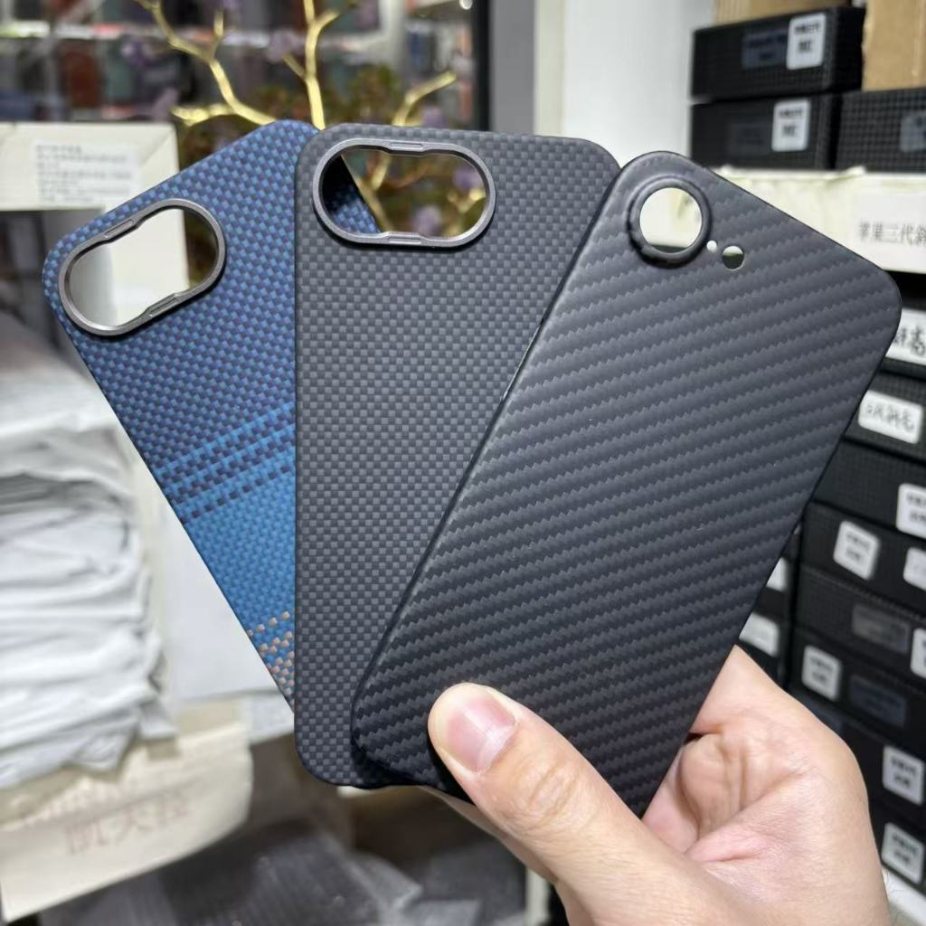 Vỏ Điện Thoại Di Động Kevlar Thích Hợp Cho iphone 17e iphone16e Vỏ Cao Cấp Siêu Mỏng