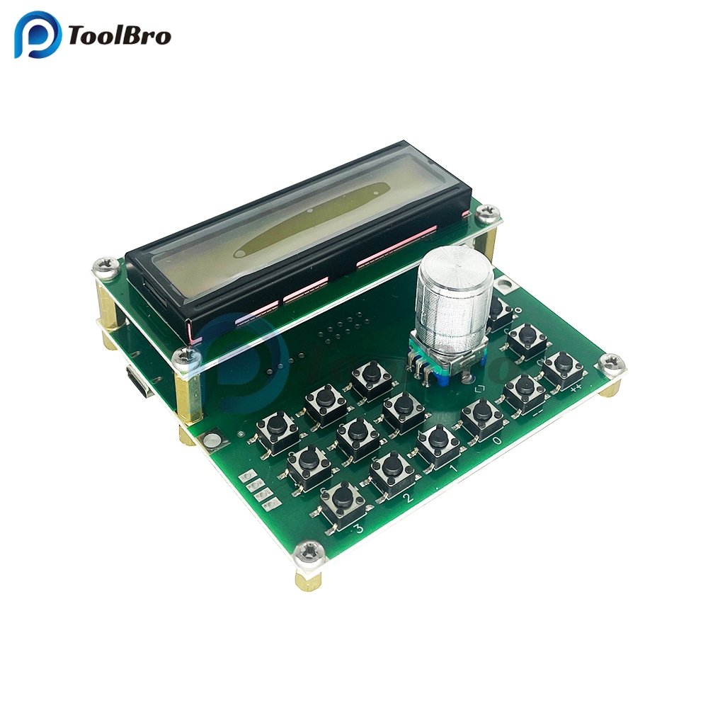 Máy phát tín hiệu RF ADF4351 35 MHz-4400 MHz DC 4.5V-5.5V 1KHz-8KHz 50 ohm LCD Máy phát tín hiệu tần