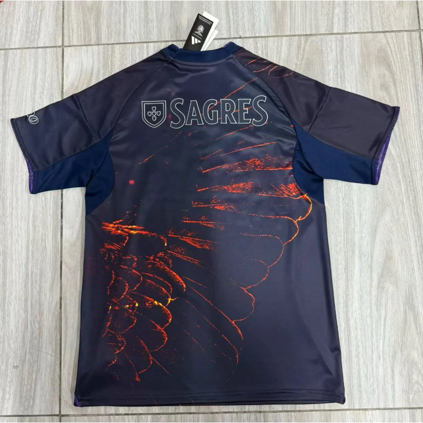 Áo bóng đá Benfica phiên bản 26-27, thoáng khí, dành cho người hâm mộ, size S đến 4XL