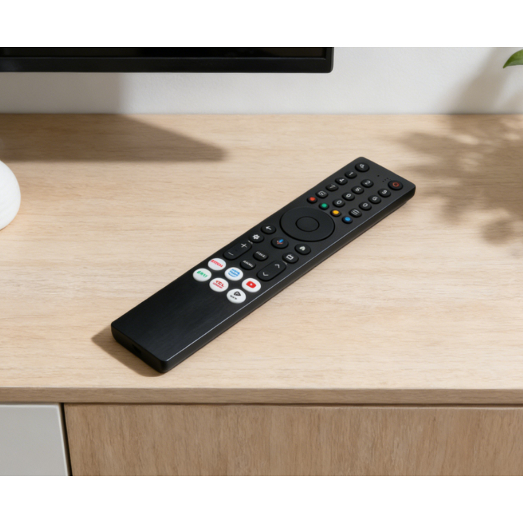 RC833A FMB5 MỚI 2026 TCL 75 inch 4K SQD Mini QLED Google TV, model 75Q7D PRO, TV remote