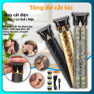【𝗠𝘂𝗮 𝟭 𝘁𝗮̉𝗻𝗴 𝟭】Tông Đơ Cắt Tóc / Cạo Râu Điện Tử T9 USB Không Dây Có Thể Sạc Lại Cho Nam Và Nữ /Bộ Máy cạo râu Cắt Tóc