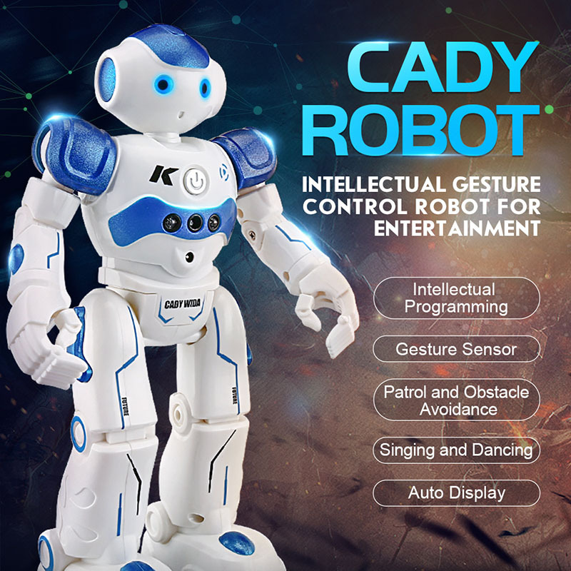 RC Robot Đồ Chơi IR Cử Chỉ Điều Khiển Từ Xa R2 CADY WIDA Vector Thông Minh Robotica Nhảy Múa Robo Đồ