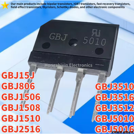 5 CÁI MỚI GBJ15J GBJ2516 GBJ5016 GBJ1510 GBJ3510 GBJ5010 GBJ1508 GBJ3516 GBJ3512 GBJ806 GBJ1506 Cầu 