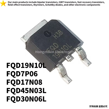 5 CÁI FQD19N10L TO-252 FQD19N10 FQD7P06 FQD17N08 FQD45N03L FQD45N03 FQD30N06L FQD30N06 gắn bề mặt bó