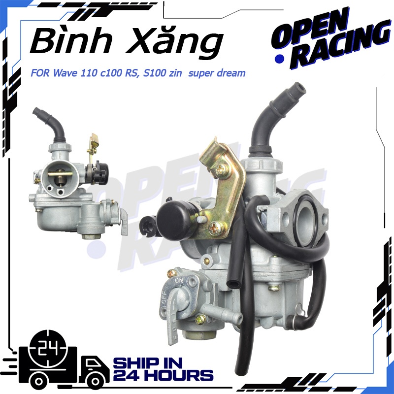 Bình Xăng Con Xe Dream - Wave 110 c100 RS, S100 zin  super dream  Hàng Cao Cấp Loại Chế dream