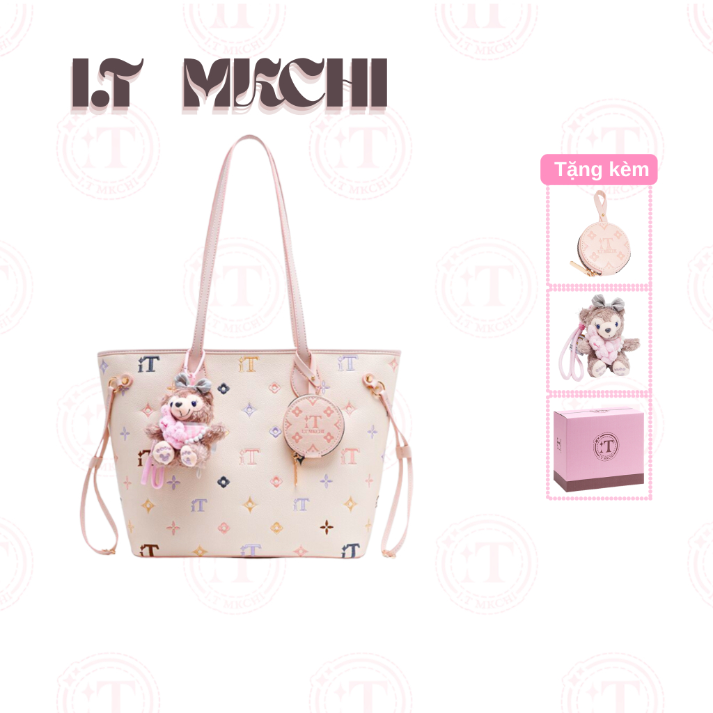 Túi Tote I.T MKCHI mơ Túi xách nữ Túi xách nữ dung tích lớn thời trang dễ thương