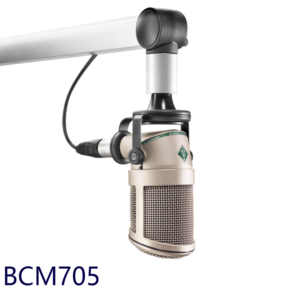 Neumann BCM705 bcm 705 Micrô vô tuyến động cổ điển để phát sóng, podcast và phát trực tiếp