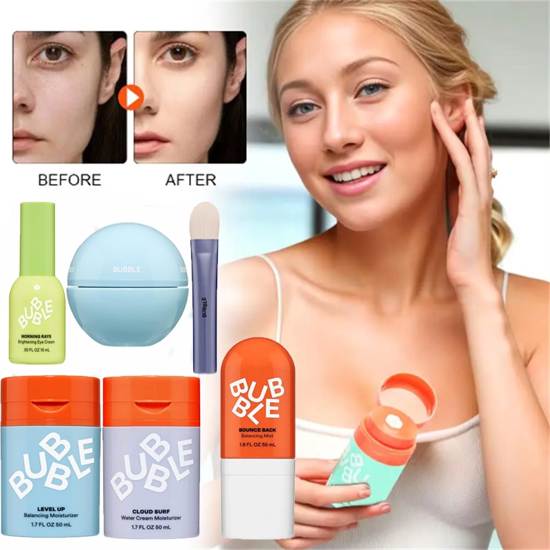 Beauty Bubble Skincare Kem dưỡng ẩm da mặt Gel dưỡng ẩm Toner Spray Brightening Eye Cream