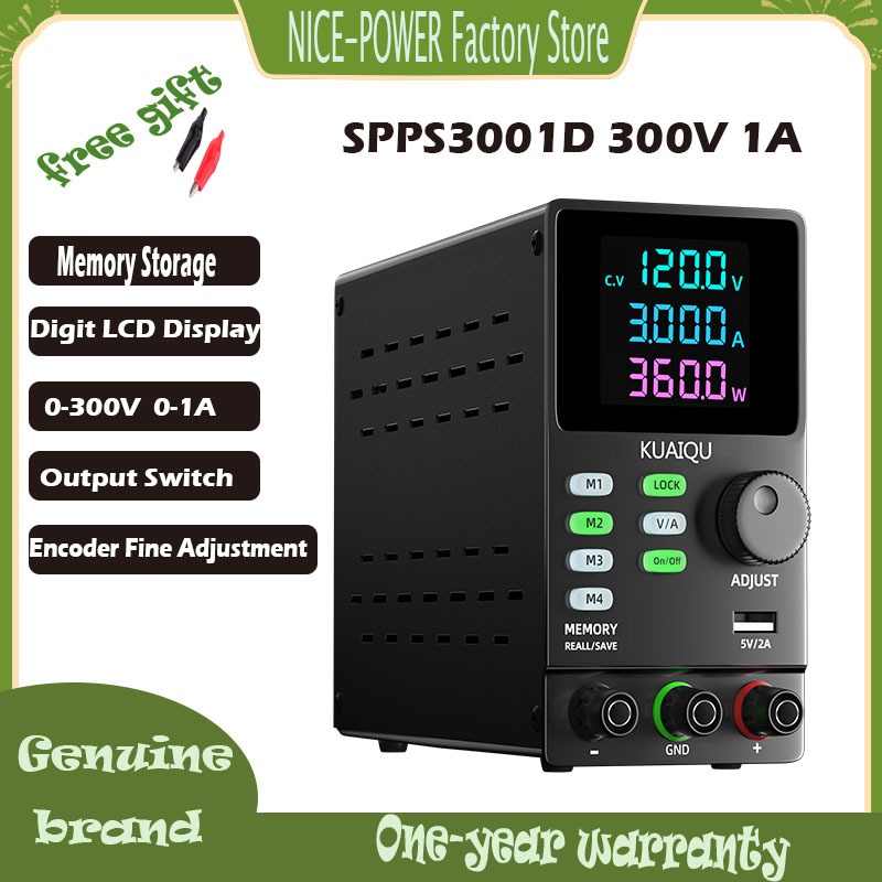 máy cấp nguồn đa năng 300V 1A/30v 10A màn hình lcd  DC adjustable power supplies
