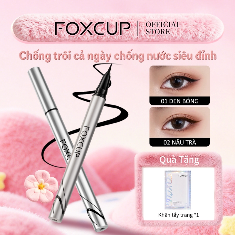 Bút Kẻ Mắt FOXCUP Bút Chì Chống Thấm Nước Chống Mồ Hôi Chống lem Màu Lâu Dài