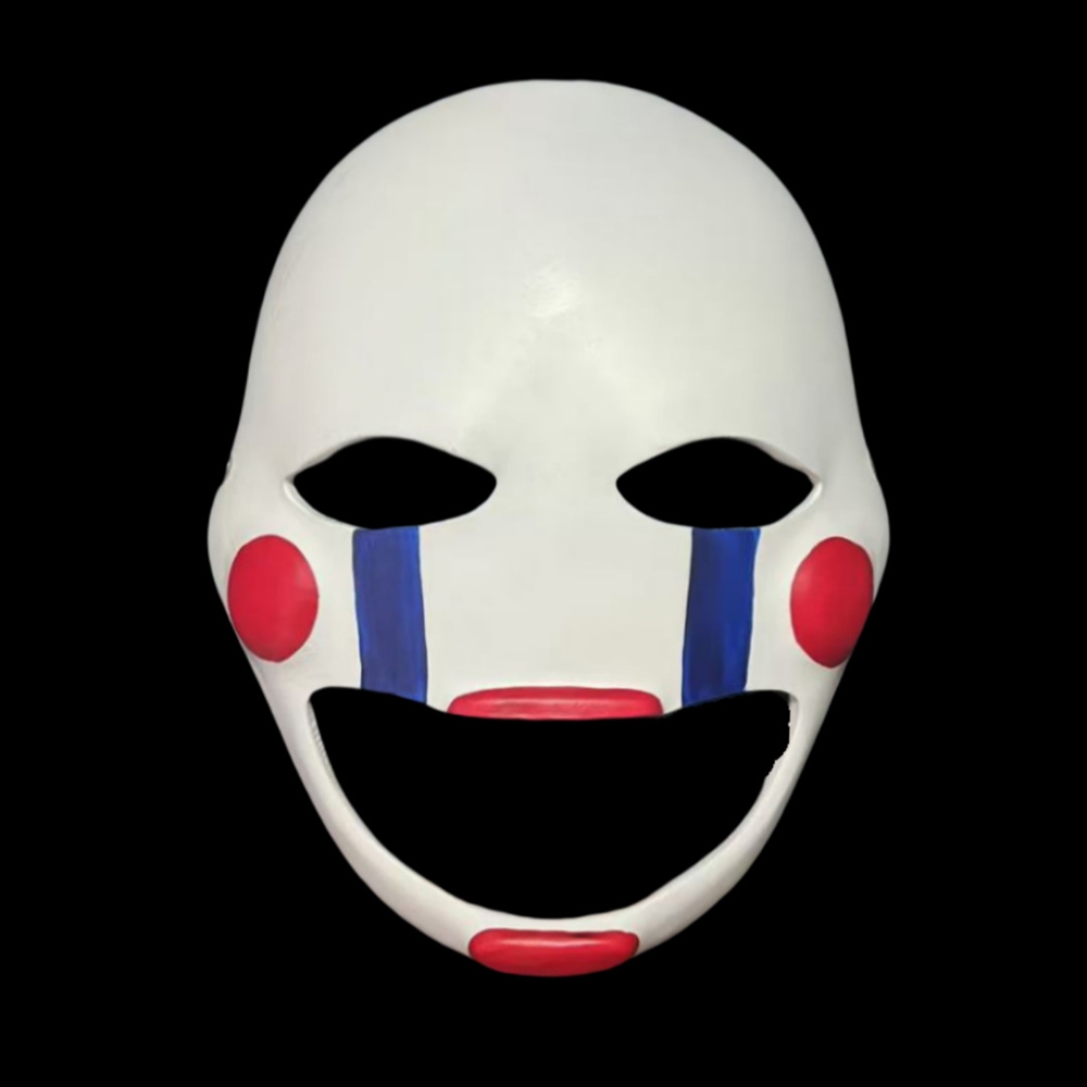 Halloween Mặt nạ Con Rối Đỏ Xanh Mặt Boutique Nhựa Chú Hề Joker Mặt nạ Năm Đêm Kinh Dị Cosplay Chống