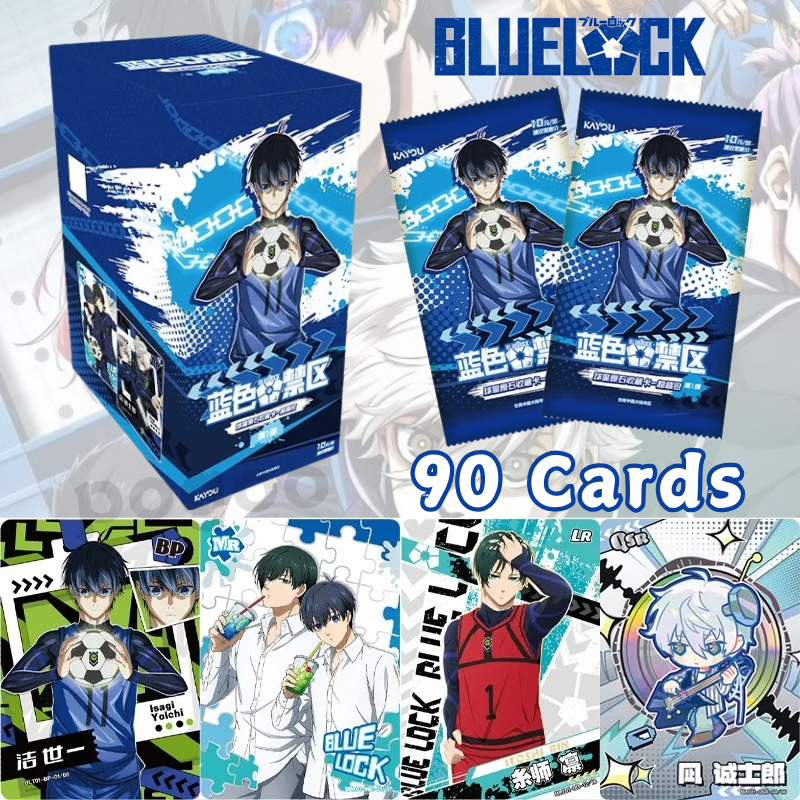90 Thẻ Blue Lock KAYOU Isagi Yoichi Nagi hiếm BP/LR/MR egoist card anime quà tặng sưu tập