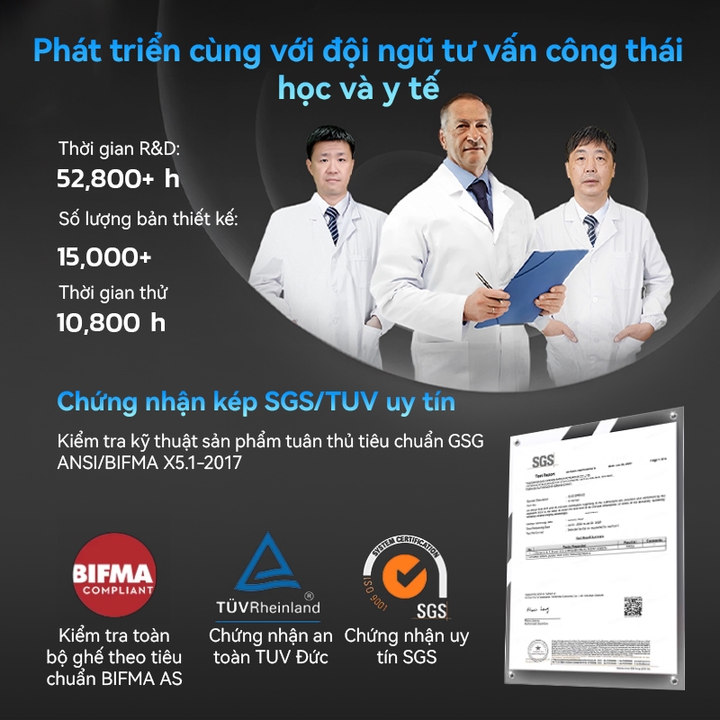 Ghế công thái học Xpanse W009 Tựa tay 6D sinh học bản Max,vải lưới Aero điều chỉnh nhiệt độ | ghế gaming | ghế làm việc | BigBuy360 - bigbuy360.vn