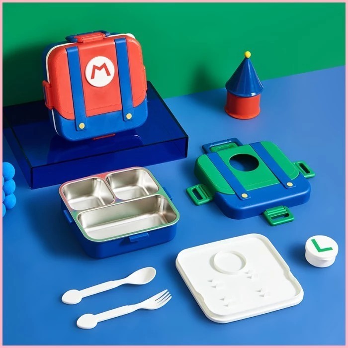 Hộp Bento Lò Vi Sóng Hộp Cơm Trưa Inox 304 Hộp Dã Ngoại Di Động Hộp Bento