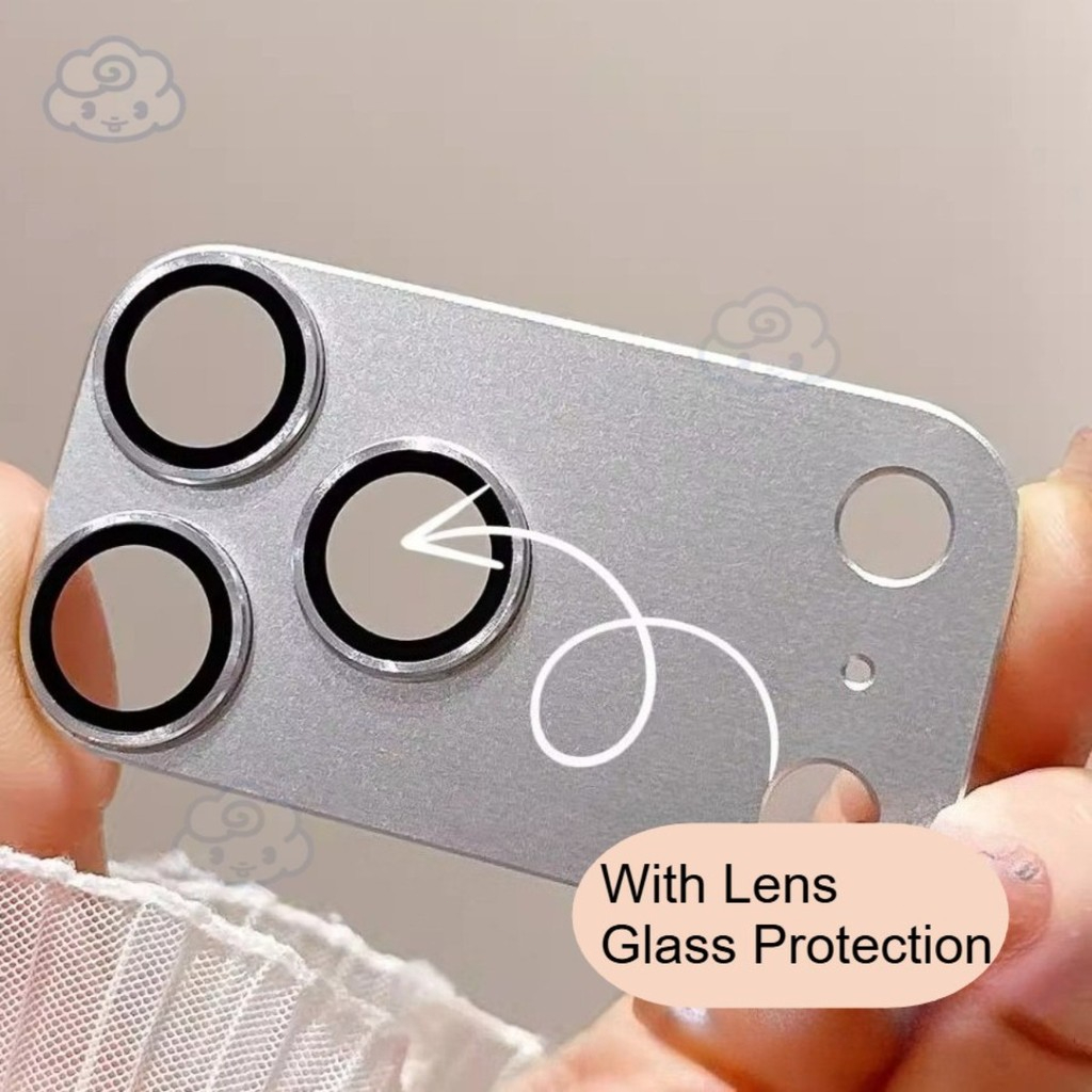 Biến thành 17 Pro Max Cho iPhone Air 17 Pro 16 15 14 13 Pro Max Chặn Ống Kính Flash Phim Acrylic Matte Backplate Vỏ Điện Thoại | BigBuy360 - bigbuy360.vn