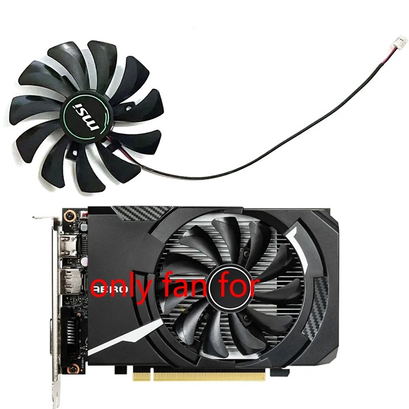 Quạt GPU 85MM 2PIN HA9010H12C / F-Z GTX 1650 cho card đồ họa MSI GeForce GTX1650 1630 AERO ITX OC
