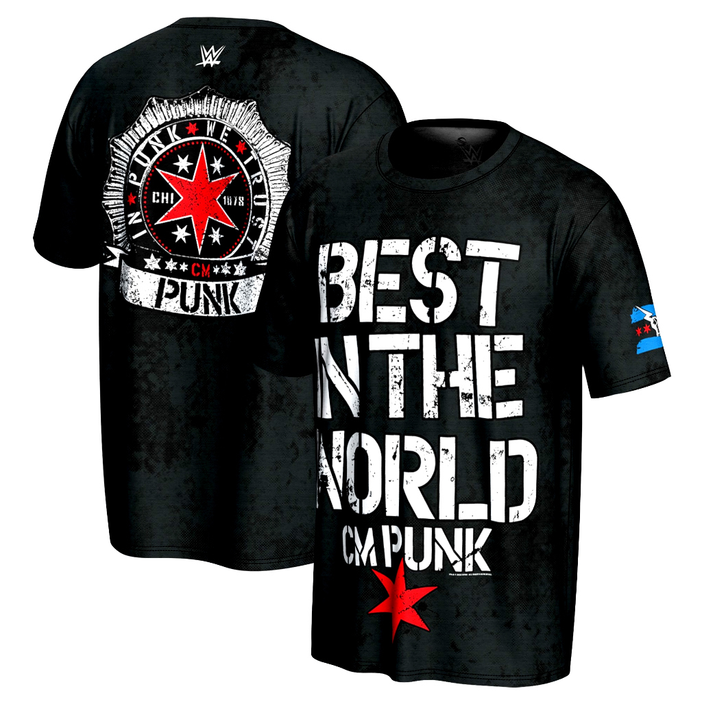 Áo thun nam CM Punk In Punk We Trust