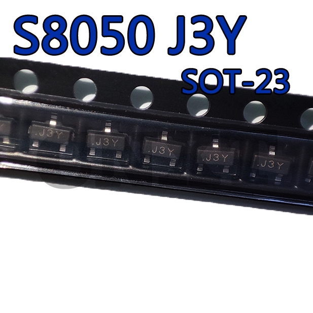 50 ~ 100 CÁI S8050 J3Y SOT23 MMBT8050LT1G Miếng dán Triode