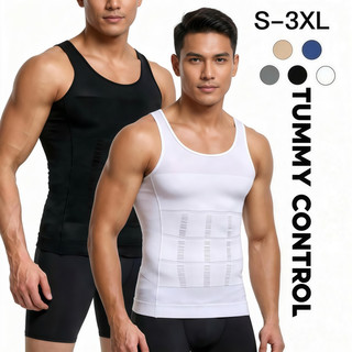 Nam Co Giãn Định Hình Giảm Béo Quần Lót Body Shaper Nén Thoáng Khí Singlet