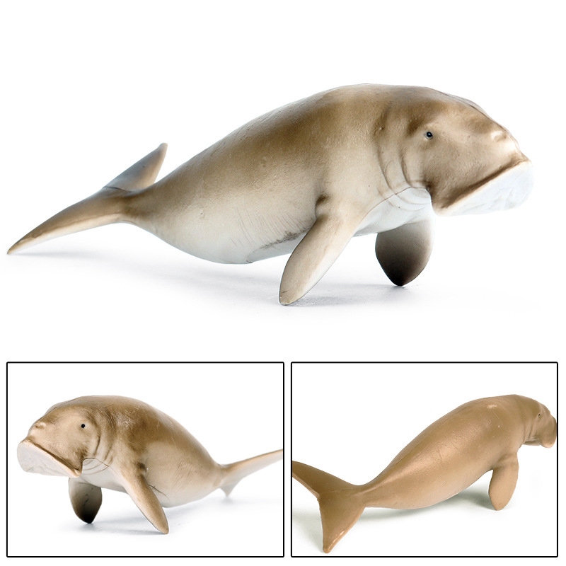 Trẻ Em Mô Phỏng Dugong Rắn Sinh Học Mô Hình Nàng Tiên Cá Dưới Nước Động Vật Cá Mập Nhựa Đồ Chơi Tran