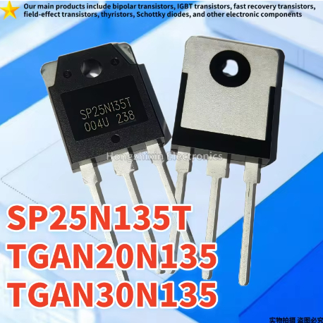 5 CÁI MỚI TGAN20N135FD TGAN20N135 20N135 TGAN30N135FD TGAN30N135 30N135 SP25N135T SP25N135 15N135T T