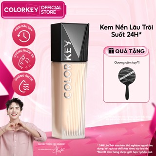 Kem Nền COLORKEY Foundation Chân Ái Cho Da Dầu, Kiềm Dầu Lâu Trôi, Che Phủ Mịn Lì, Bền Màu, Chống Thấm Nước 24H 30g