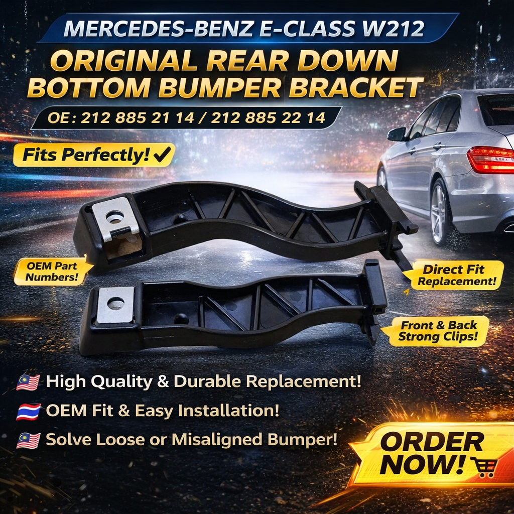 MERCEDES-BENZ E-CLass W212 PHÍA SAU BUMPER BRACKET OE: 212 885 21 14 212 885 22 14