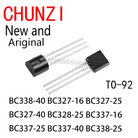 20 Chiếc Mới Và Chính Hãng TO-92 BC338-40 BC327-16 BC327-25 BC327-40 BC328-25 BC337-16 BC337-25 BC33