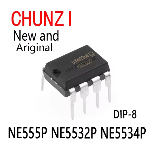 Miễn phí vận chuyển 10 Cái Mới và Chính Hãng NE555 NE5532 NE5534 DIP-8 NE555P NE5532P NE5534P