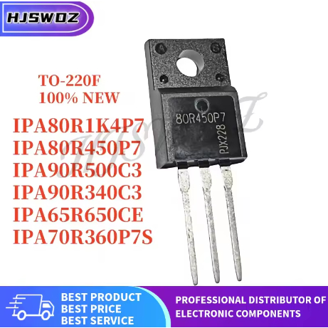 5 CÁI TO-220F 65S650CE 70S360P7 80R450P7 80R1K4P7 IPA65R650CE IPA70R360P7S IPA80R450P7 IPA80R1K4P7 I