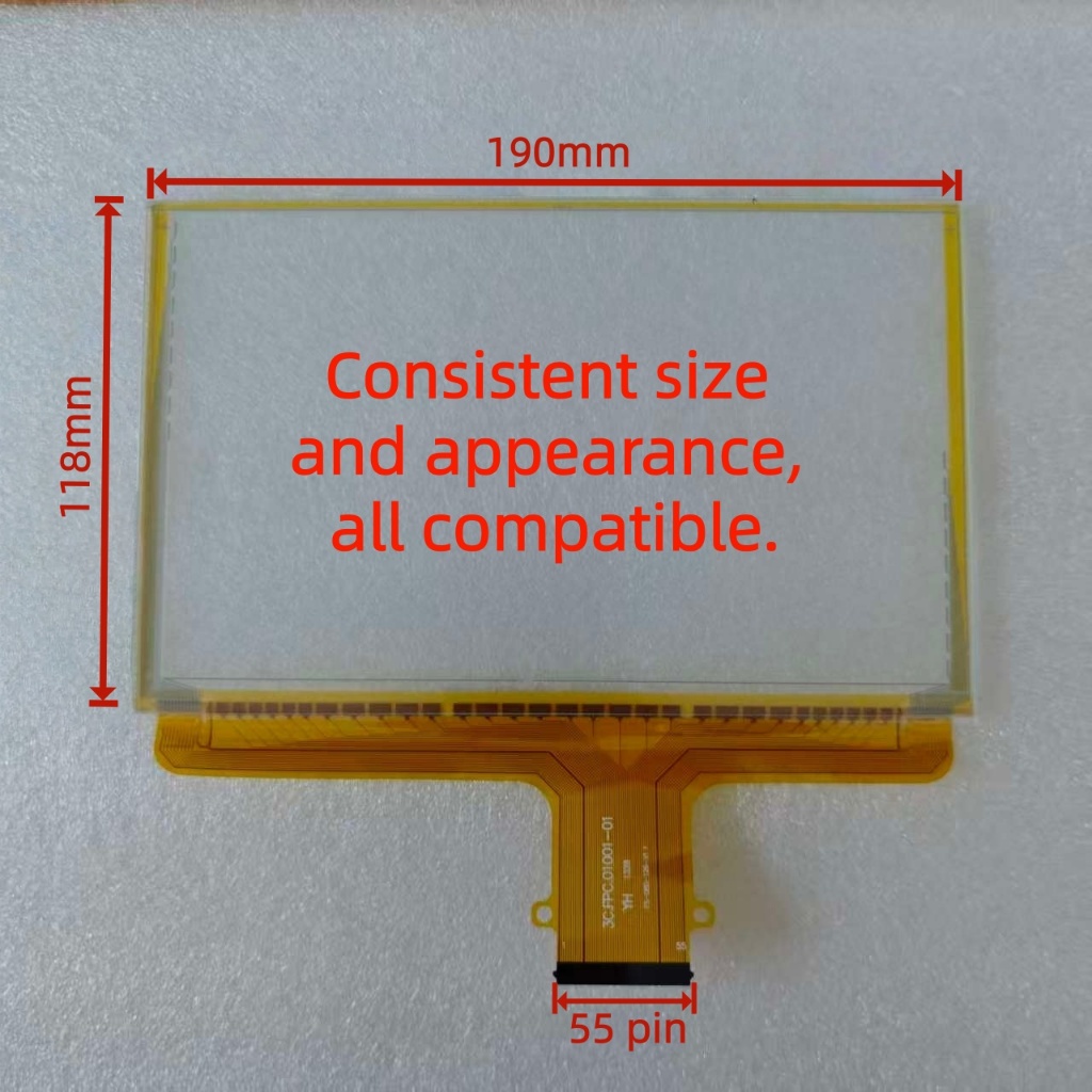 8 inch 55 pin Màn hình cảm ứng ô tô DJ080PA-01A Phù hợp cho Chevrolet GMC MYLINK S10 Loa ô tô điều h