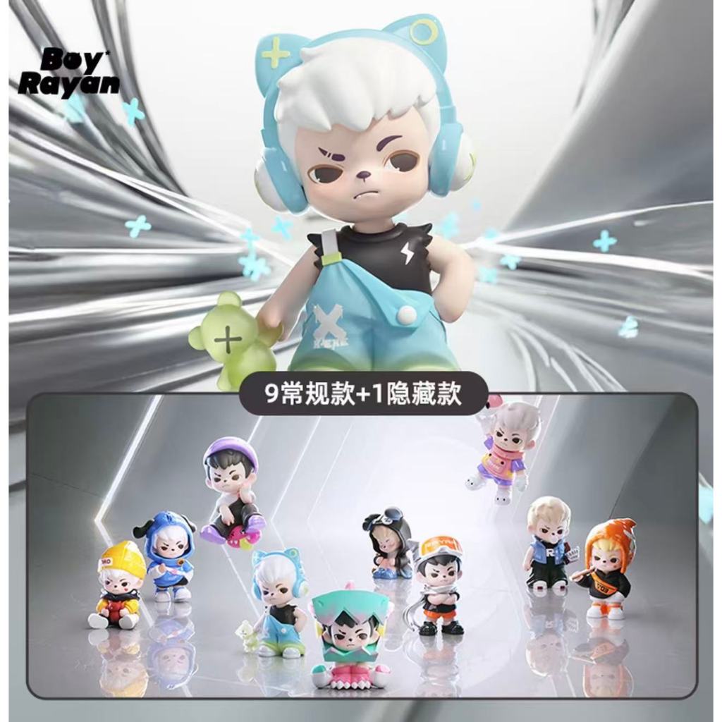 [Sản phẩm mới] TNT RAYAN Time Space Crack Series Chính hãng Quà tặng trang trí hình búp bê hợp thời 