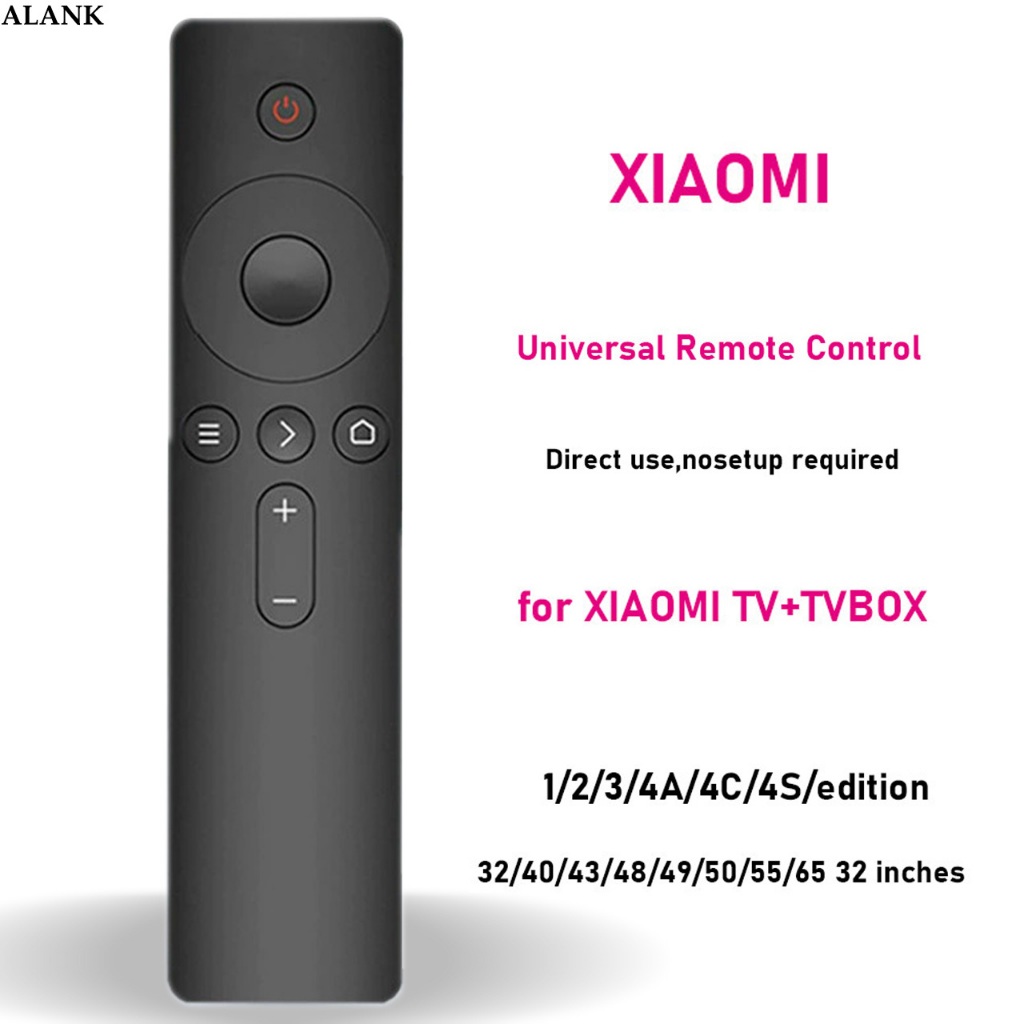 ALANK Xiaomi Multi-function Infrared Remote Control 1/2/3/4A/4C/4S 32/40/43/48/49/50/55/65 inches