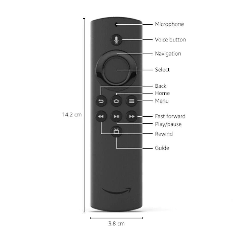 H69A73 cho 1 Fire TV Stick Lite Điều khiển từ xa Alexa Voice L5B83H 2020