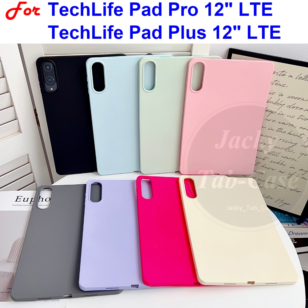 Dành Cho TechLife Pad Pro / TechLife Pad Plus 12 "LTE Tablet Vỏ Silicon Mềm TLPADP04 Vỏ Chống Sốc