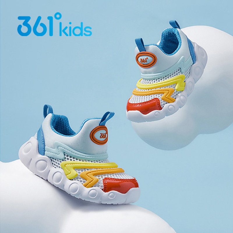 361Degrees Kids Caterpillar Giày tập đi Giày bé trai mùa thu Giày bé gái Giày thể thao trẻ em chống 