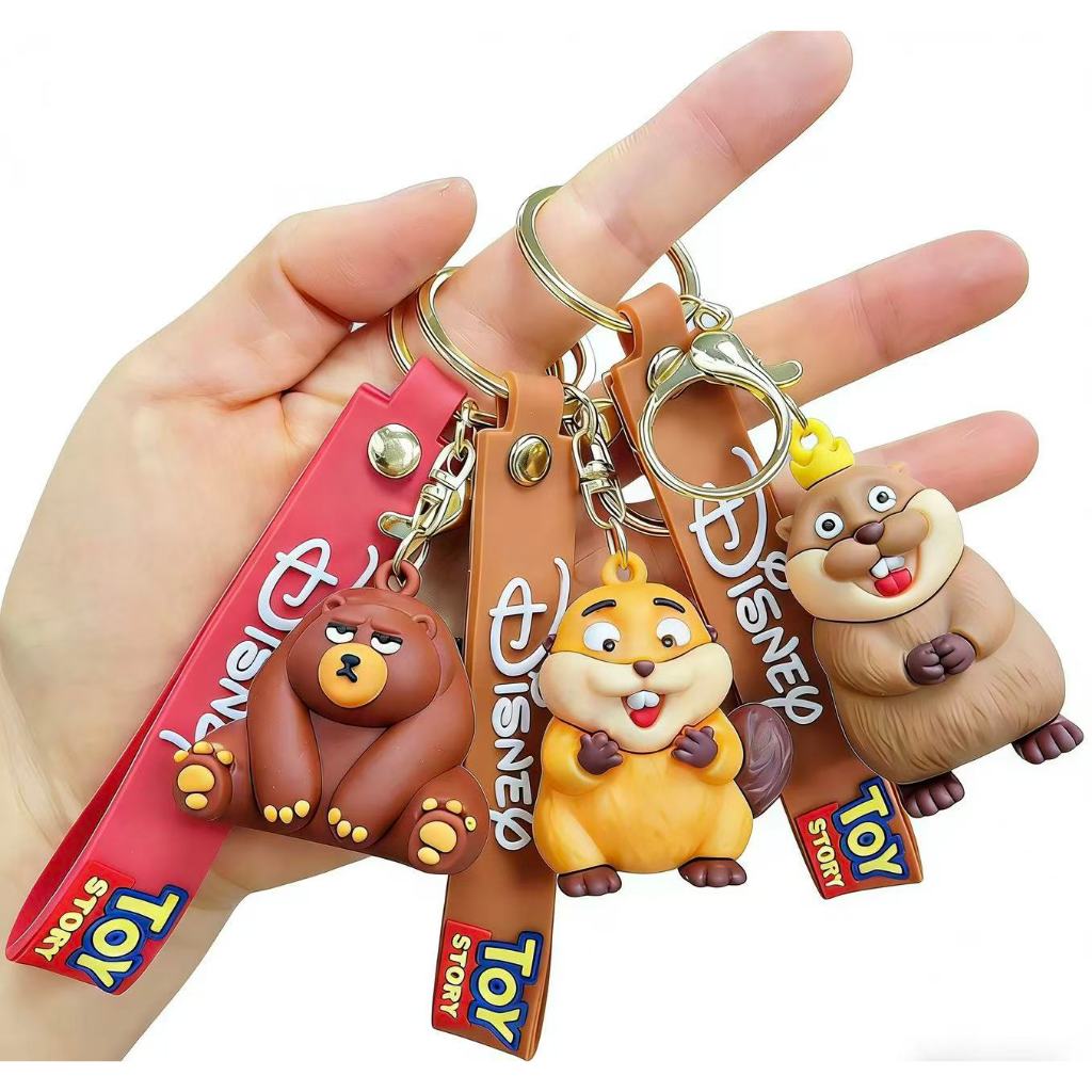 Anime Beaver Biến Đổi Kế Hoạch Hàng Hóa Mặt Dây Chuyền HOPERS Series Móc Khóa Mabel Mabel Little Bea