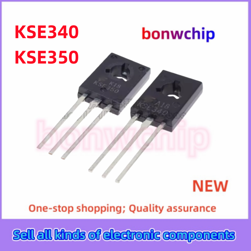 5 Cái / lốc Thương Hiệu Mới KSE340 KSE350 MJE340G MJE350G E340 E350 TO-126 Bộ Khuếch Đại Công Suất C