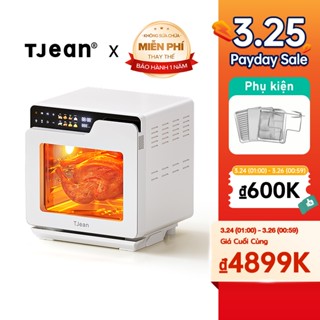 TJean Lò nướng hơi nước cảm ứng màu 18L , Lò nướng gia dụng đa chức năng (12 tháng)