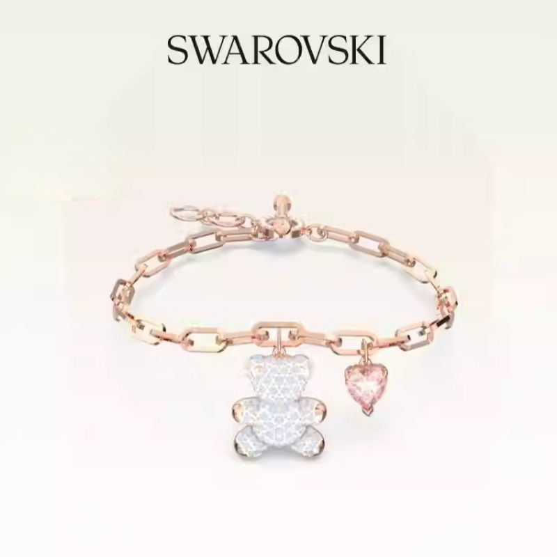 Vòng tay gấu bông Swarovski, Phụ kiện, quà tặng cao cấp