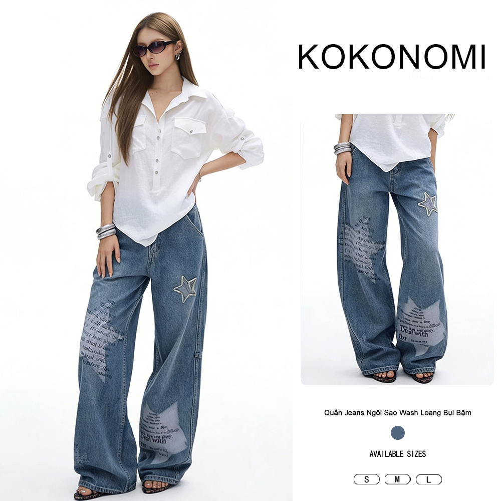 KOKONOMI Quần Denim Phù Hợp Mọi Hoàn Cảnh