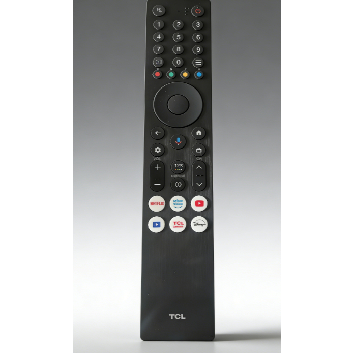 Thay thế điều khiển từ xa bằng giọng nói RC833A FMB5 cho TV TCL Android, Tương thích với các mẫu 55C