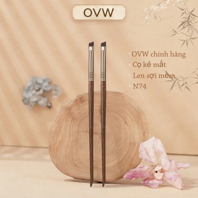 【OVW】Cọ trang điểm N74 dạng đầu vát tiện lợi cho kẻ mắt