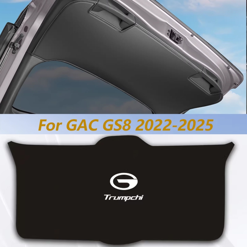 Dành Cho GAC GS8 2022-2025 Miếng Lót Chống Đá Thân Cây Tấm Cửa Tấm Bảo Vệ Miếng Lót Da pu Chất Liệu 