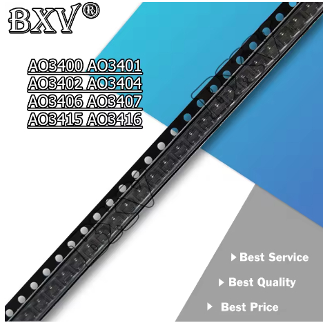 50 CHIẾC AO3400 SOT23 AO3400A STOT-23 A09T AO3401 AO3402 AO3404 AO3406 AO3407 AO3415 AO3416 SMD MOSF