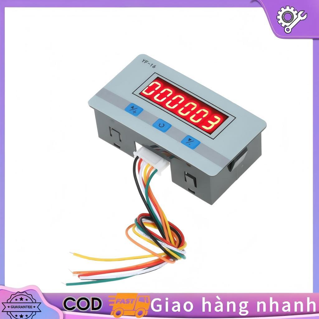 Mô đun đếm kỹ thuật số mini Dc / Ac5V ~ 24v với giao diện Npn và Pnp 1~999999